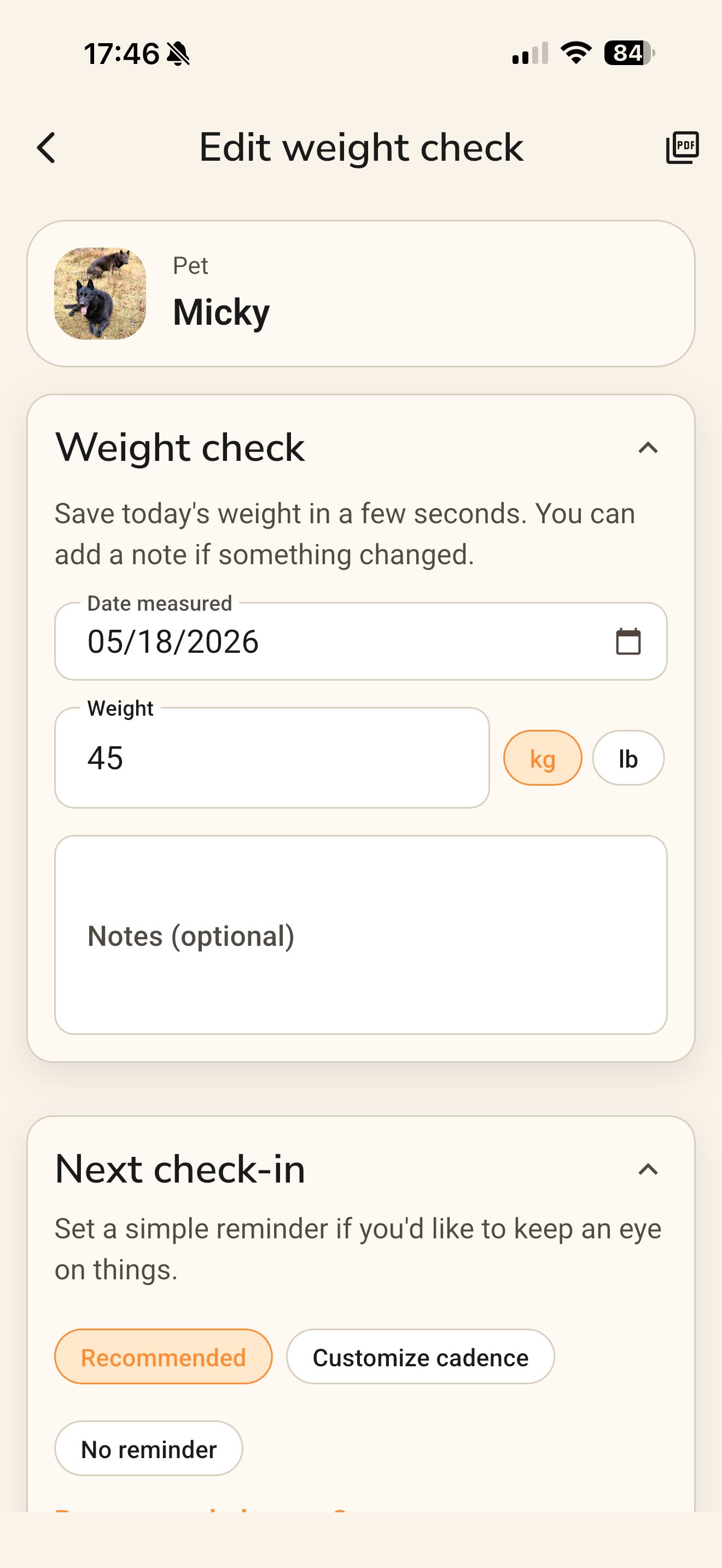 App screen 10